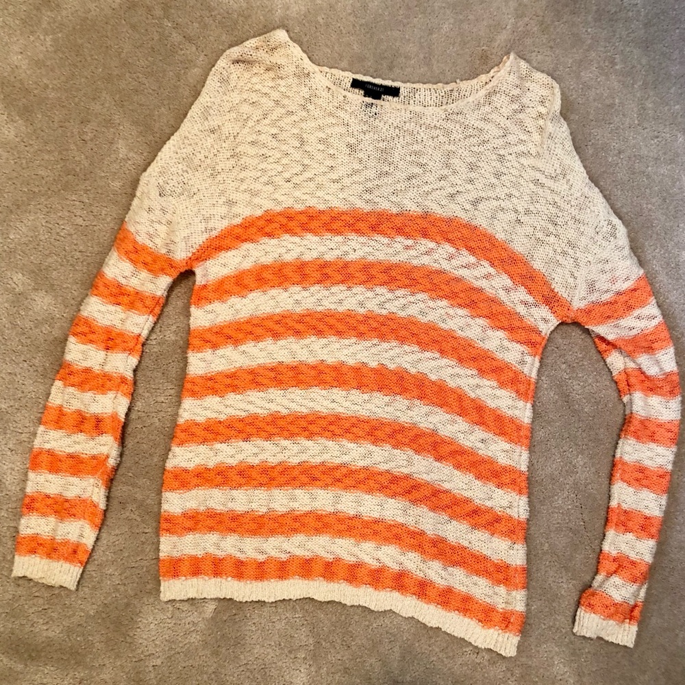 Cozy striped sweater